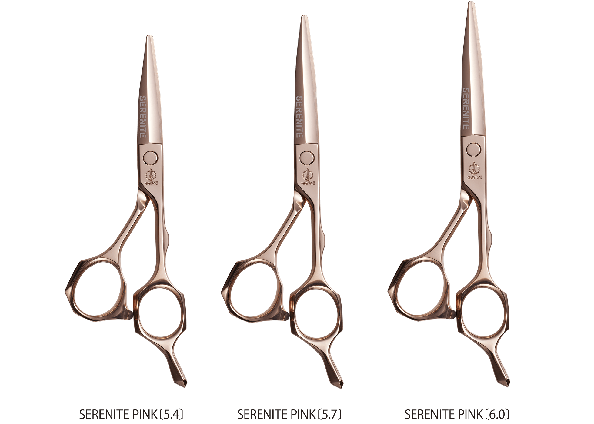 Serenite PINK – Mizutani Hair Scissors