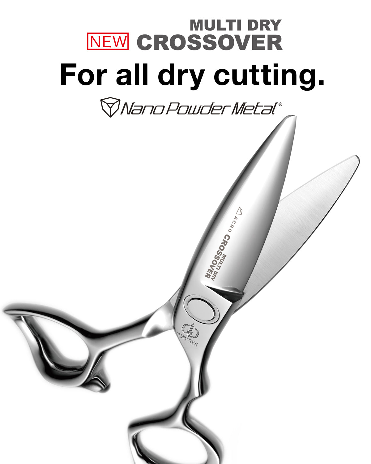Crossover Multi Dry – Mizutani Hair Scissors Lefty