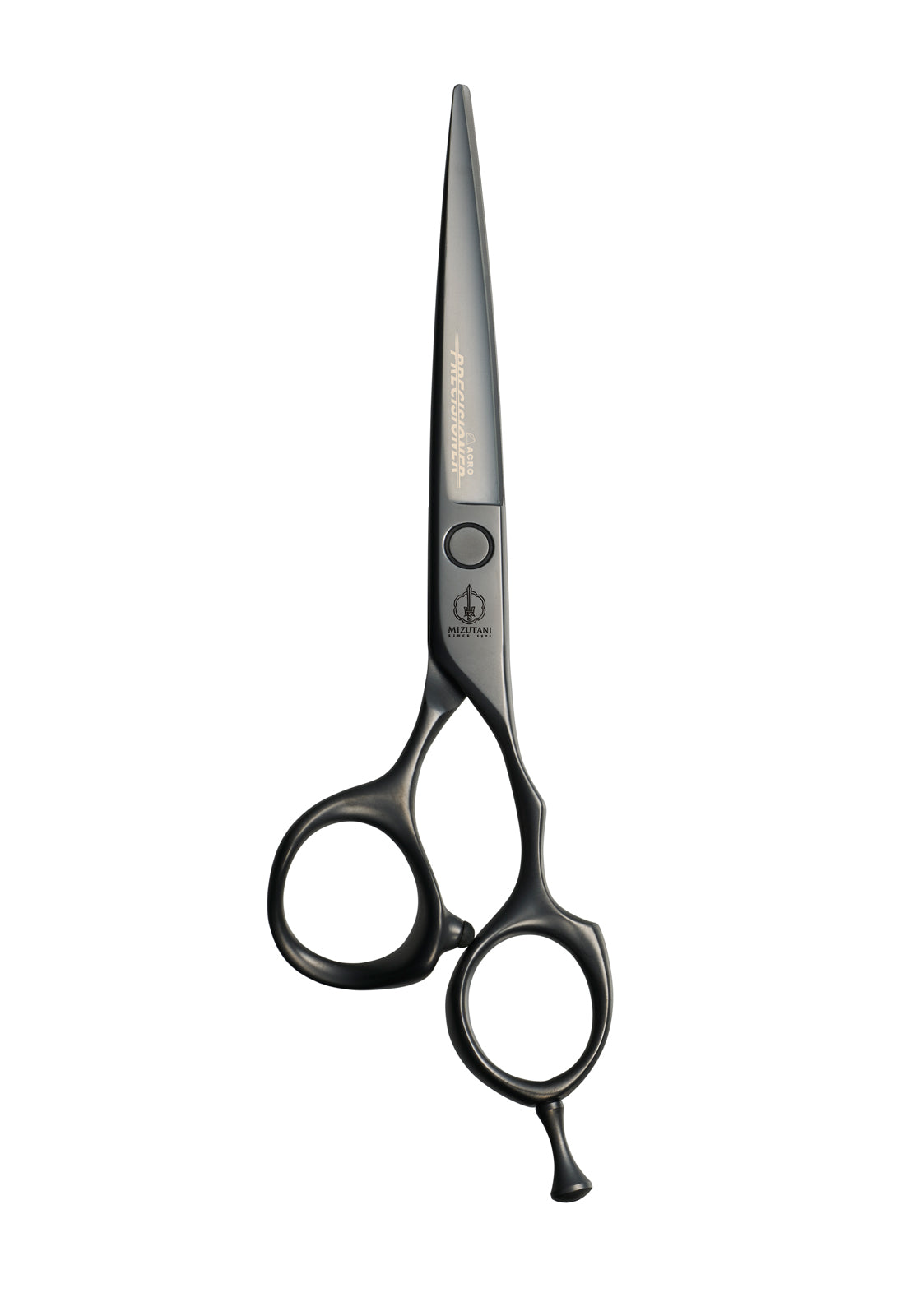 New PRECISIONER black – Mizutani Hair Scissors