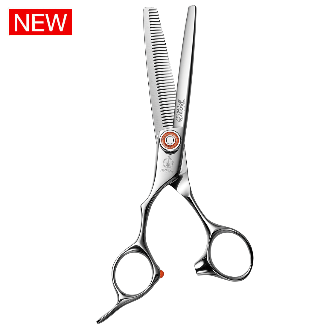 C-Series ORANGE Collection – Mizutani Thinning Scissors Lefty