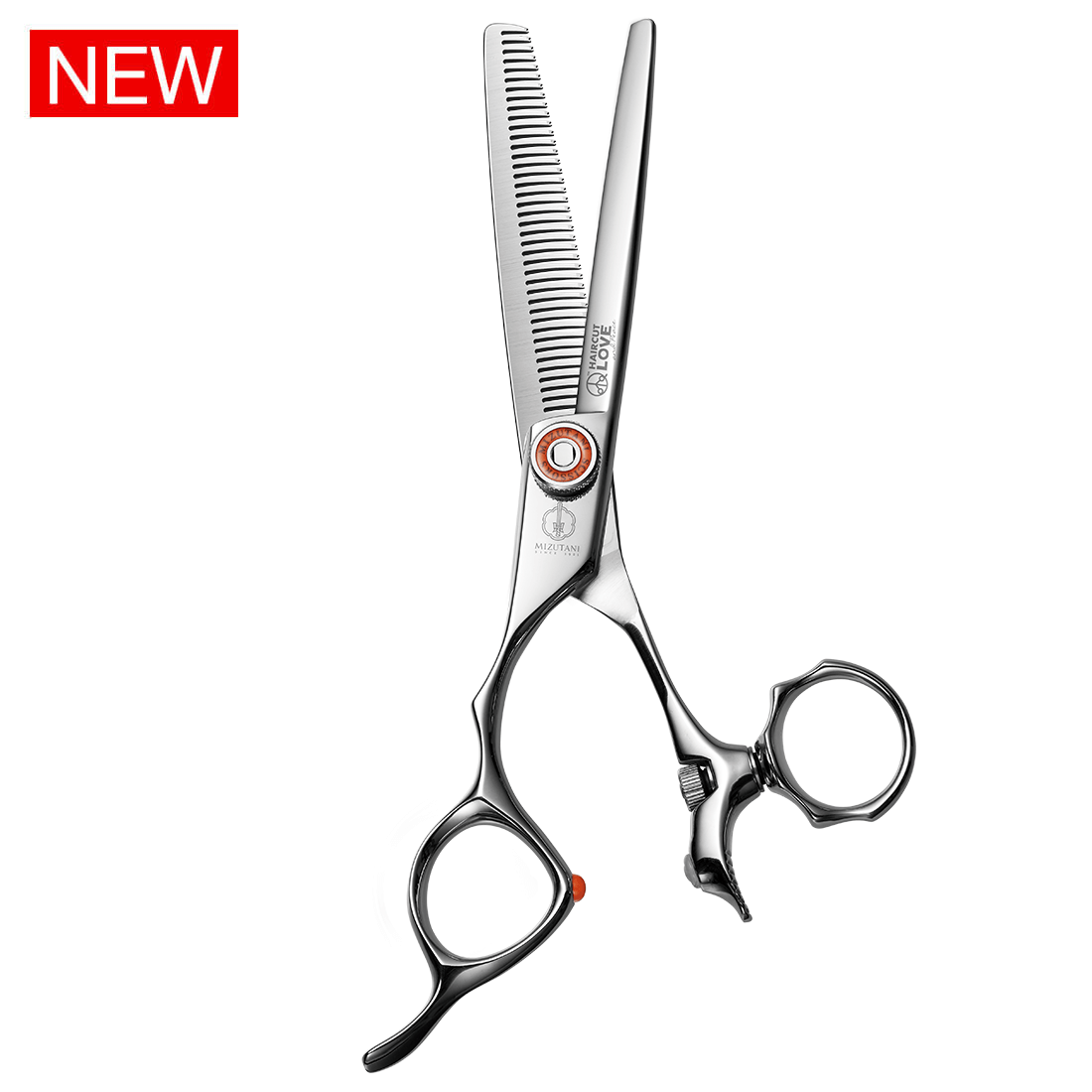 S-Series ORANGE Collection – Mizutani Thinning Scissors Lefty