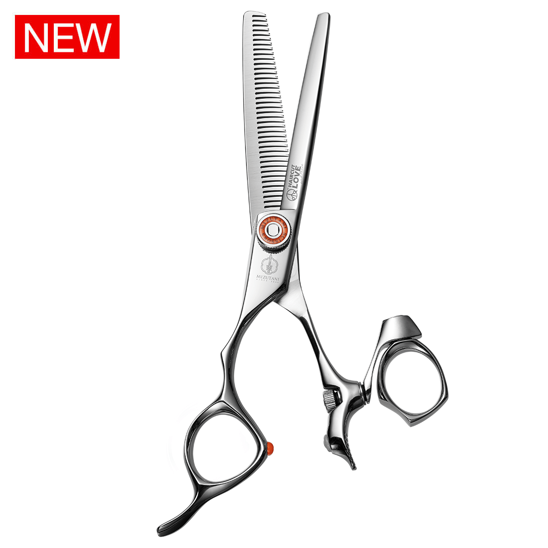 S-Series ORANGE Collection – Mizutani Thinning Scissors Lefty