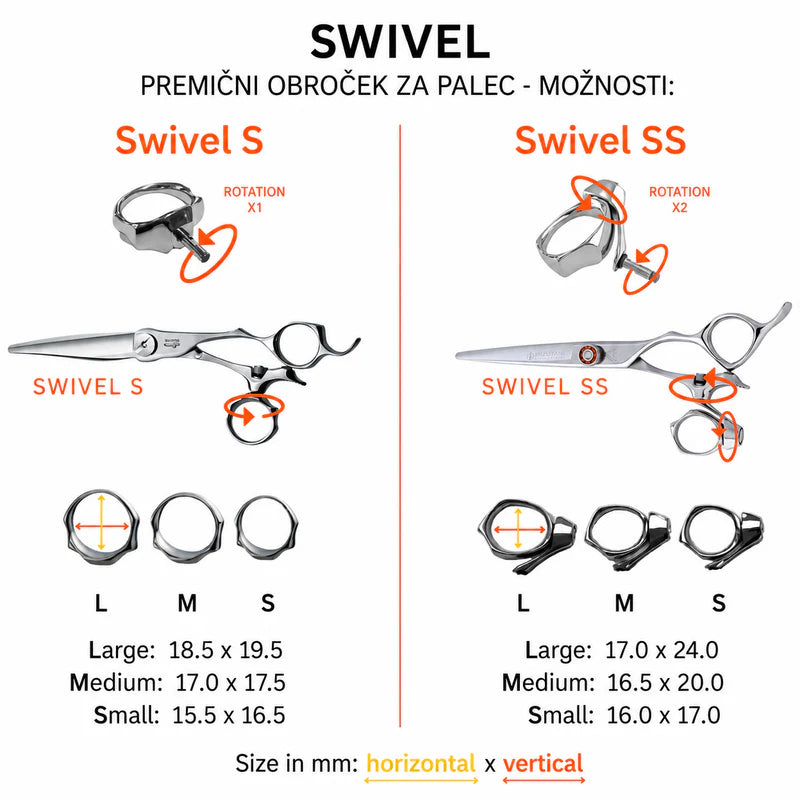 S-Series ORANGE Collection – Mizutani Thinning Scissors